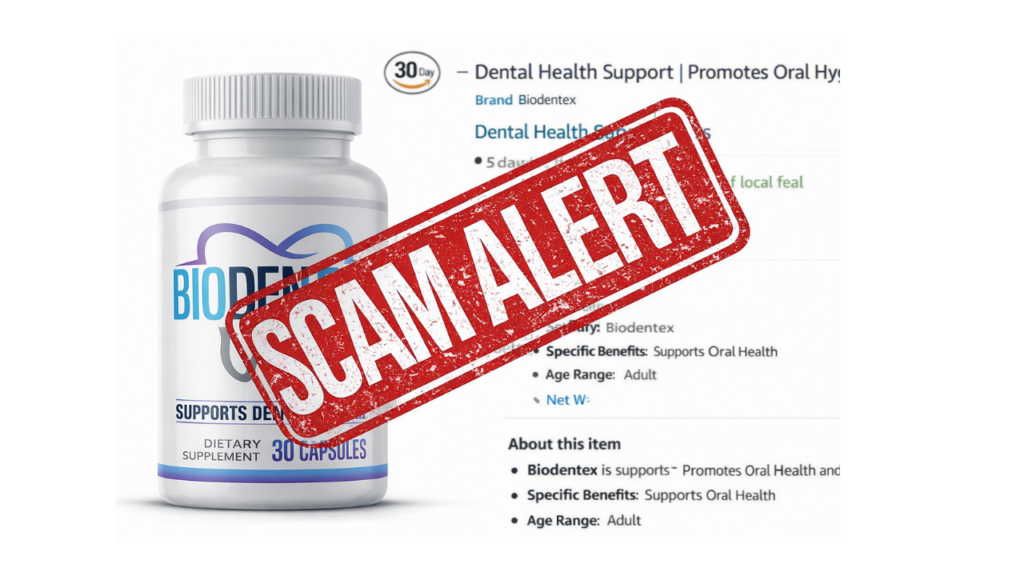Biodentex scam alert reference