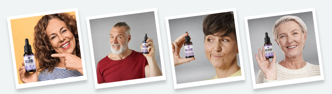 Gelatide social proof banner